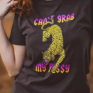 NWT Karmic Witch No Donald organic cotton T-shirt